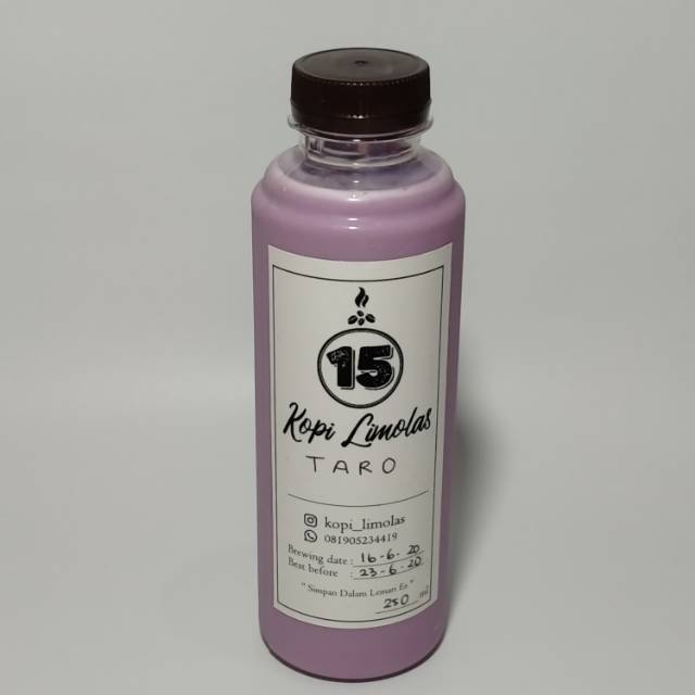 

Taro drink ukuran 250ml