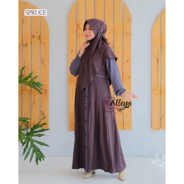 nayla syar'i alleya style gamis murah