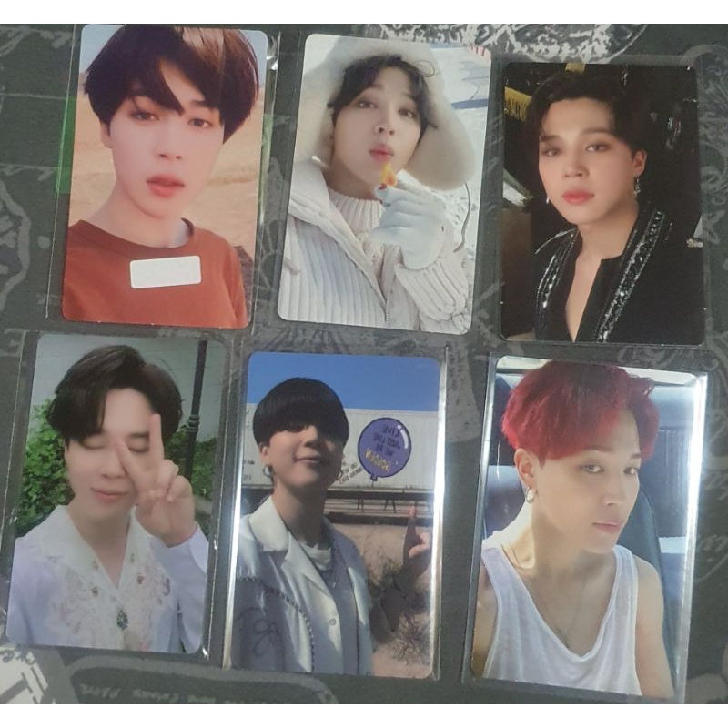 PC album BTS Jimin, LD Butter, PC MOTS