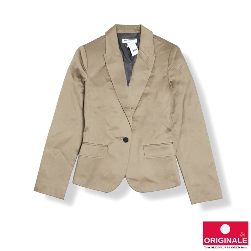 F21 One button blazer - Mocha