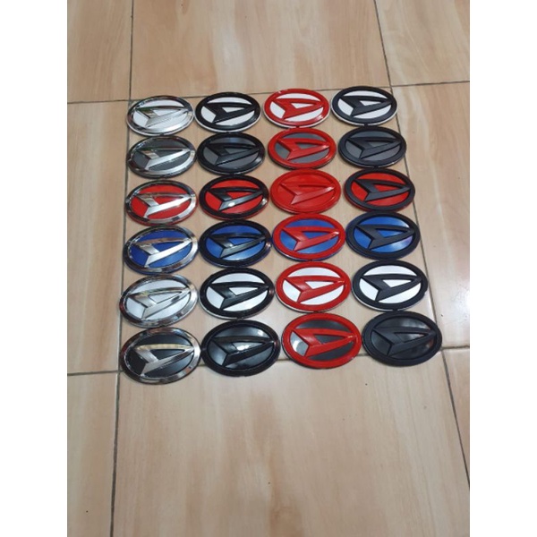 EMBLEM LOGO COVER BAN SEREP TUTUP BAN STIP DAI HATSU TERIOS 2008-2015  KAKI 4
