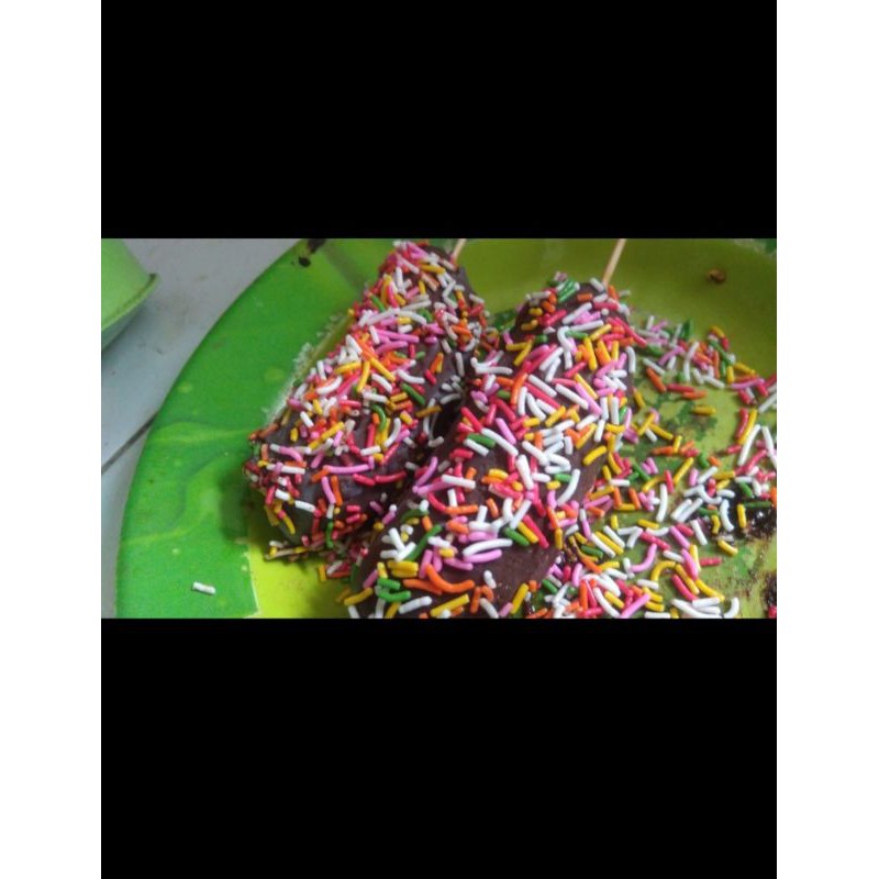 

es pisang coklat