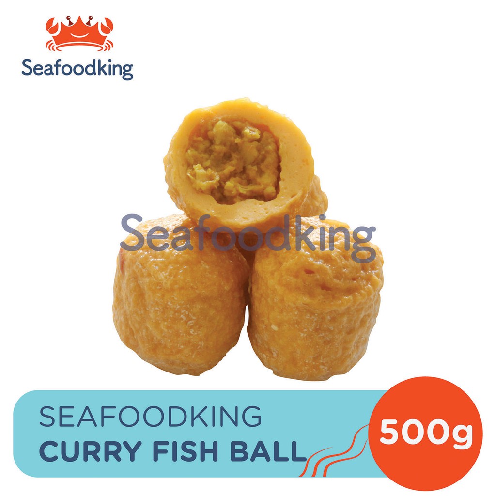 

Curry Fish Ball Seafoodking (Bakso Ikan Isi Kari) 500gr