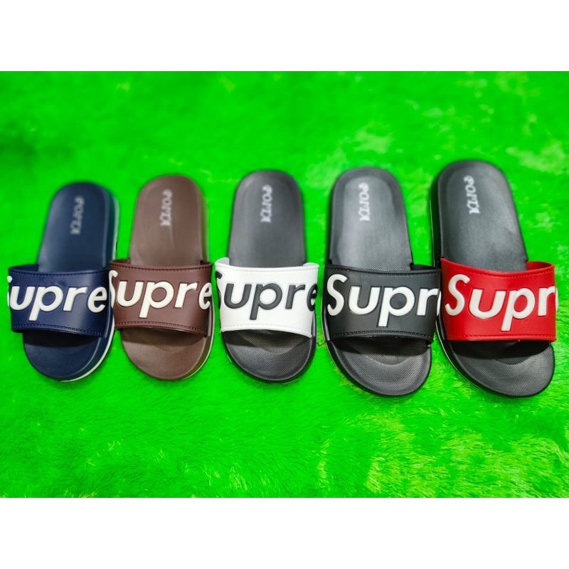 sandal slop supre anak slip on slide