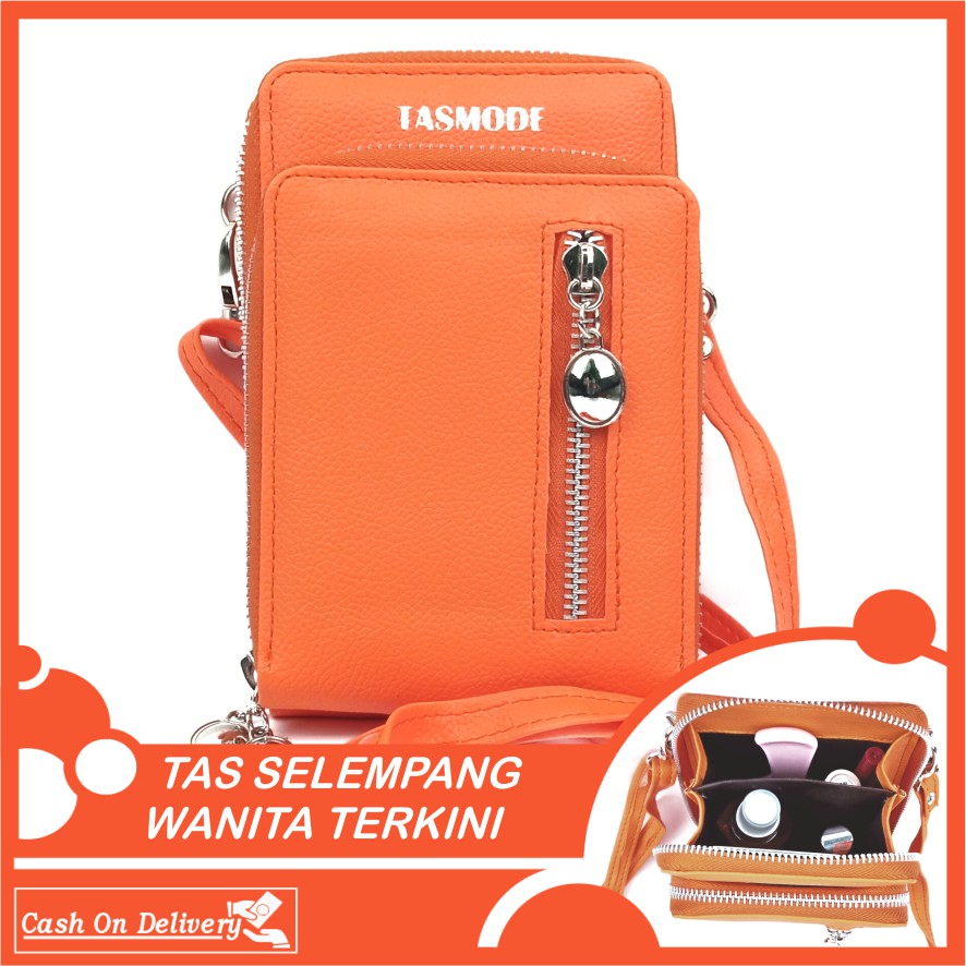 TAS MODE SELEMPANG WANITA PU LEATHER PREMIUM