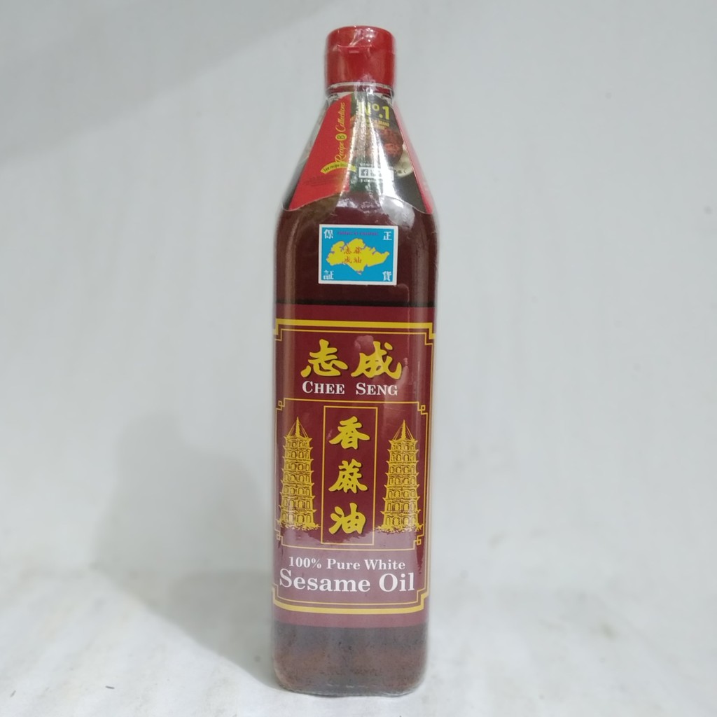 

Chee Seng Sesame Oil ( Minyak Wijen ) 750ml pure white