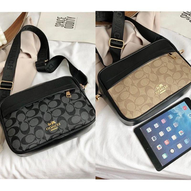coach tas selempang wanita tas fashion sling bag import