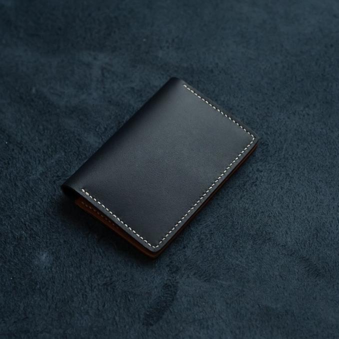 

LIMITED EDITION | Card Holder Blue, Dompet Kartu Vachetta Handmade