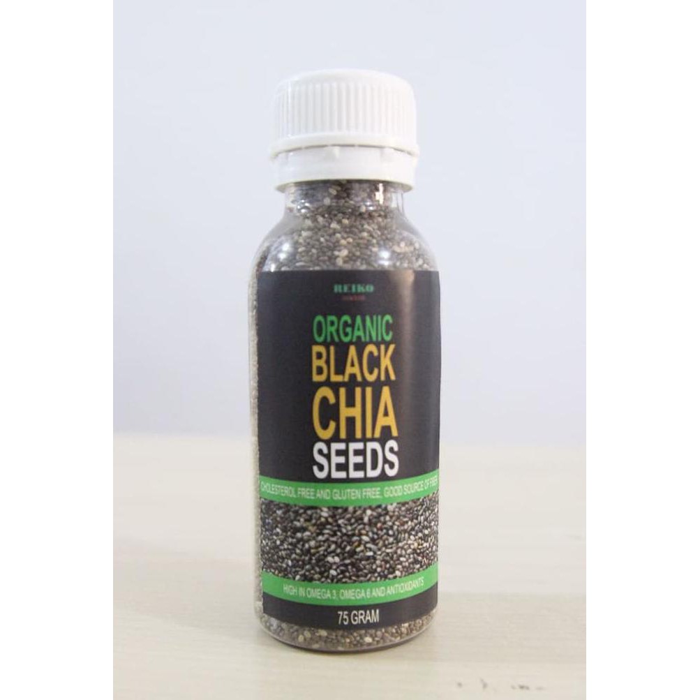 

A4709Zr Black Chia Seed ( Seeds ) Organic / Biji Chia Hitam Organik Original S0As