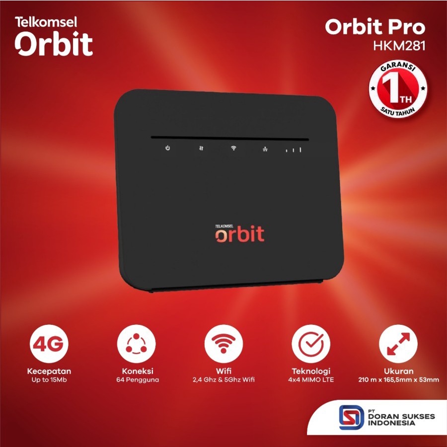 Huawei HKM281 Unlock 4G All Operator Huawei Modem HKM281 Modem Huawei - Garansi 1 Tahun