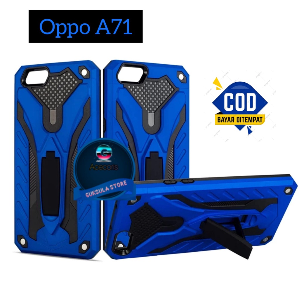 FOR ( OPPO A71 ) Casing/Hardcase Phantom Robot Kick Standing