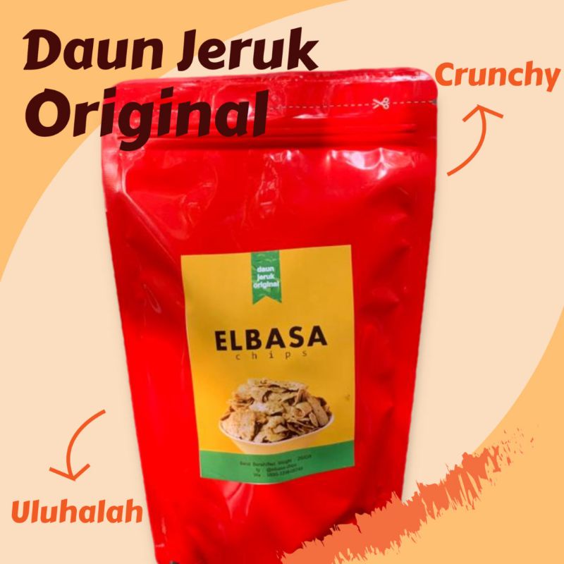 

Elbasa Chips Basreng Daun Jeruk Original 200 gram