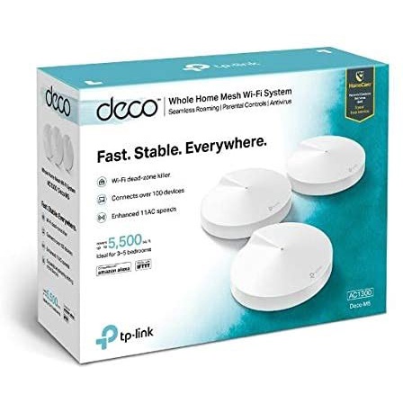 TP-LINK Deco M5 AC1300 3Pack Whole Home Mesh WiFi System Tplink 3 Pack