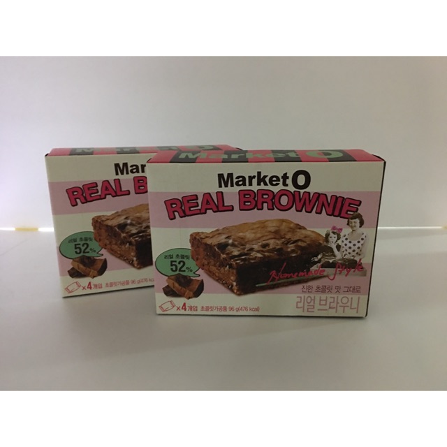 Market O Real Brownie Snack Korea