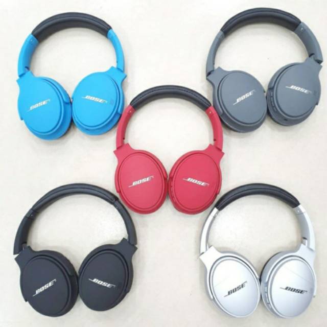 HF HEADSET BANDO WIRELESS BLUETOOTH EARPHONE SUPER BASS MIC RADIO FM