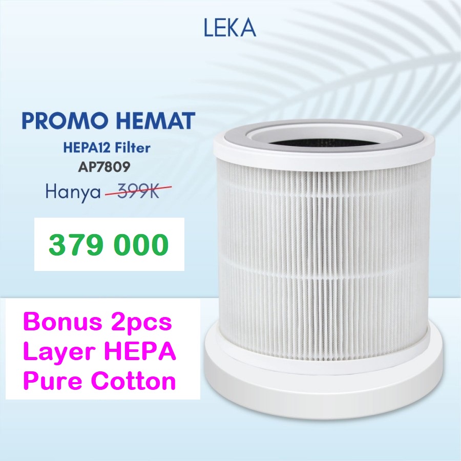 Replacement Filter LEKA AP7809 Air Purifier 3-in-1 HEPA 12 Bonus Layer