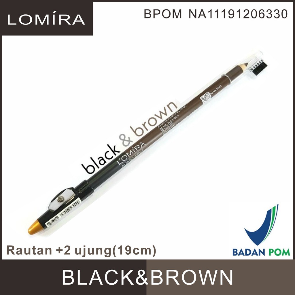 Lomira Eyebrow Pencil 2in1