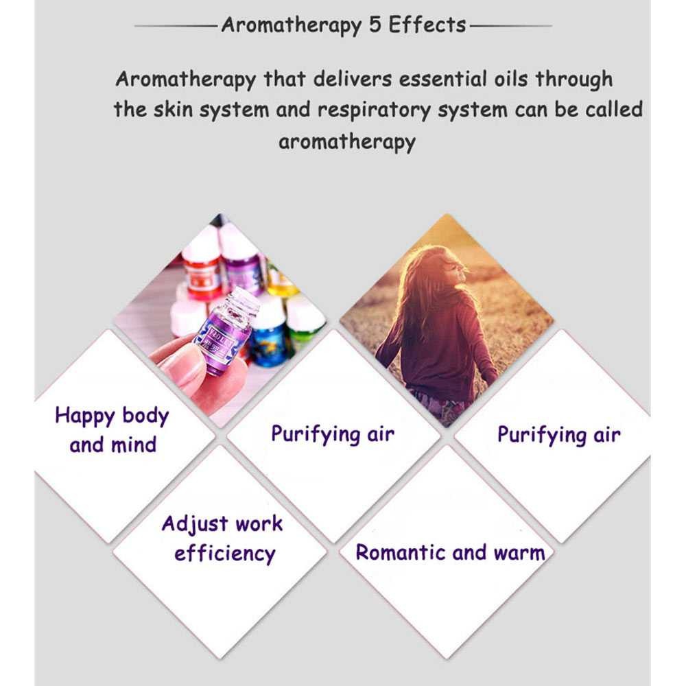 Essential Oil Aromatherapy Diffuser 3ml 6 PCS Aroma Therapy Pengharum Ruangan Aromaterapi Diffusers