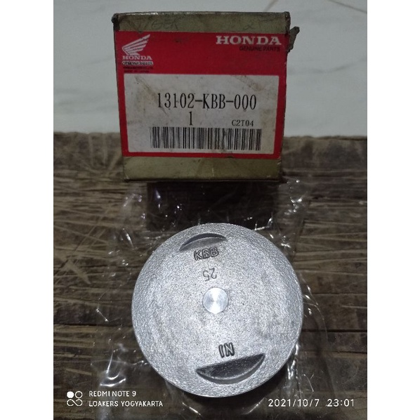 Piston honda tiger original os25 made in japan