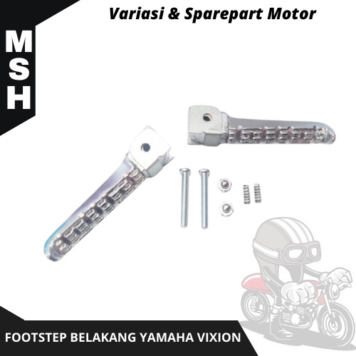 Footstep Vixion Pijakan Kaki Belakang Untuk Motor Yamaha Jupiter Z MX Vega R ZR MX King Force MSH Va