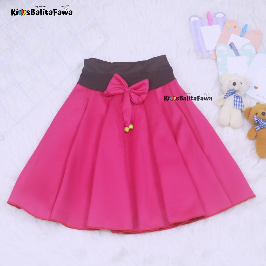 Rok Pita Bianca uk. 4-5 Tahun / Rok Anak Perempuan Cewek Murah Skirt Pendek Motif Lucu Grosir