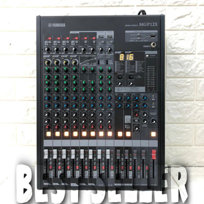 Mixer Original YAMAHA MGP12X 12 Channel Yamaha MGP 12x