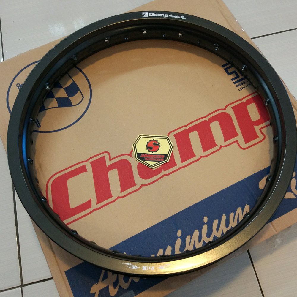 Velg 185 X 17 Type WM Hitam Merk Champ