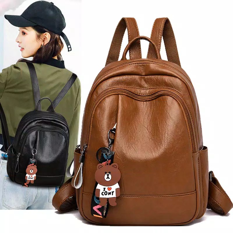 Tas Ransel Tas Wanita Tas Ransel Wanita Tas Ransel Vintage Tas Sekolah untuk Gadis Perjalanan