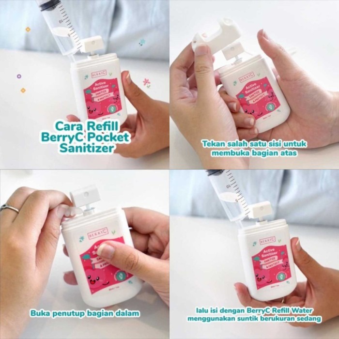 Berry C - Pocket Sanitizer 30ml