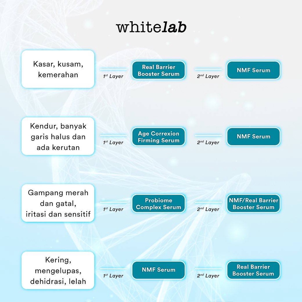 WHITELAB Age Correxion Firming Probiome Complex Real Barrier Booster Natural Moisturizing Factor NMF Face Serum