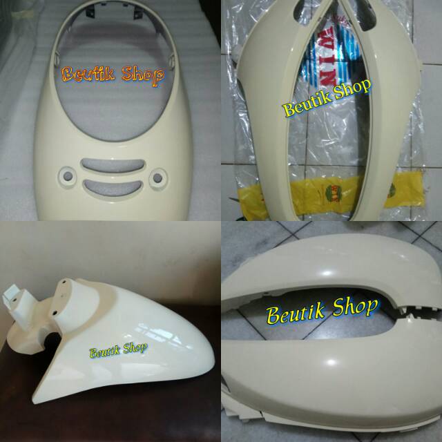 Paket Full Fullset Bodi Body Full Set Cover Bodi Body Scoopy Fi Injeksi Cream Shopee Indonesia