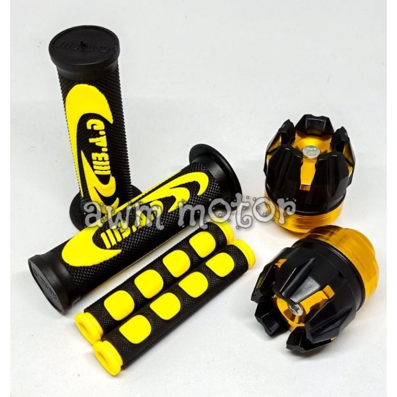 Paket Hemat Grip bad nike / Jalu as roda depan / karet handle