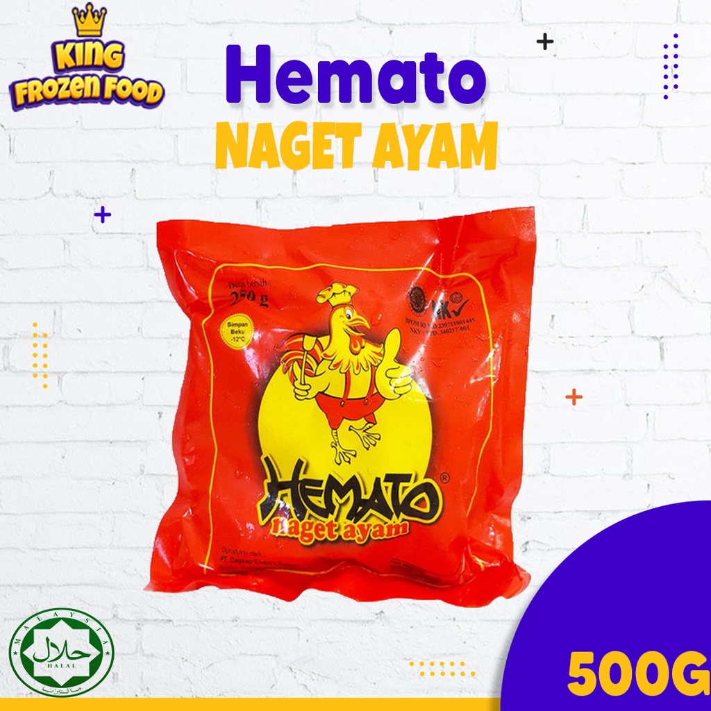 Hemato Nugget Ayam Isi 500Gram