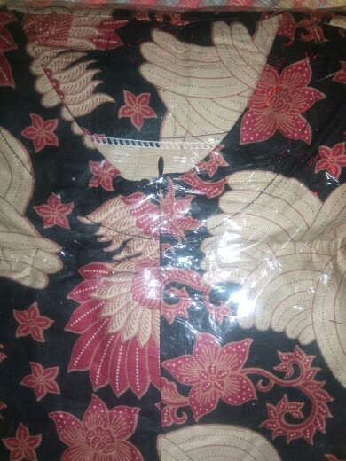 Gamis Batik Pakaian Wanita Motif Kekeinian  All Size Ld110