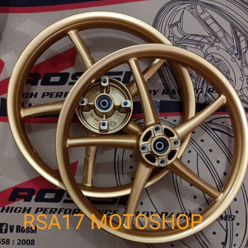VELG PELK ROSSI JUPITER MX NEW DD COPY RCB UK 160 160 17 ORIGINAL