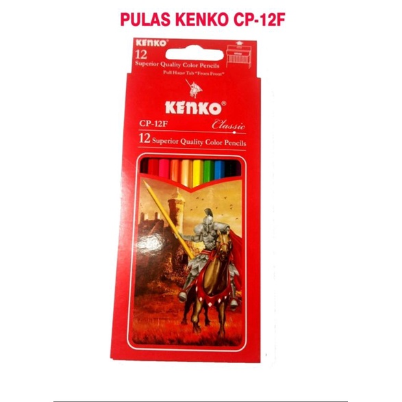 

pensil warna 12 kenko pensil warna warni cp 12 pb