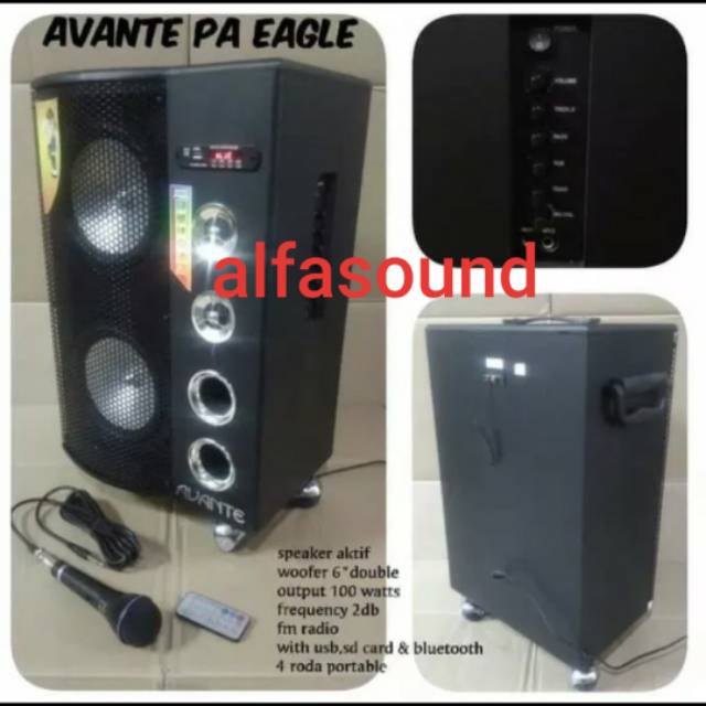 SPEAKER AKTIF AVANTE PA EAGLE 6 inch AVANTE PA EAGLE