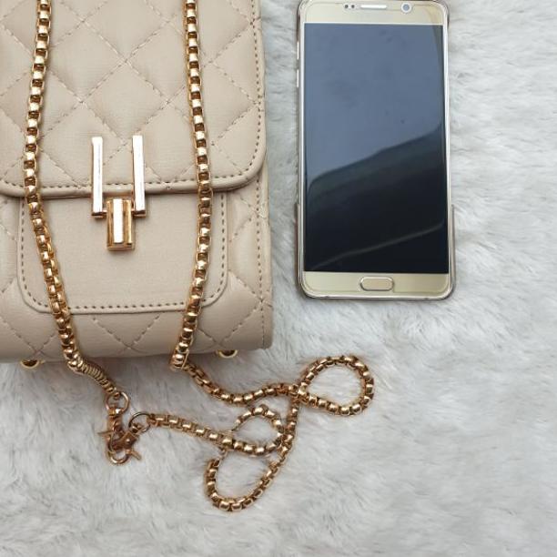 ➷ Tas Selempang Wanita Tali Rantai Tas Slempang HP Cewek Perempuan Enola Original 6310 ✬