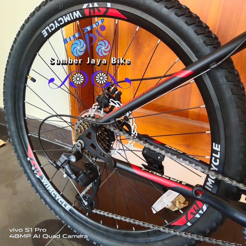 Sepeda Gunung MTB 27.5 inch Wimcycle FALCON Cakram