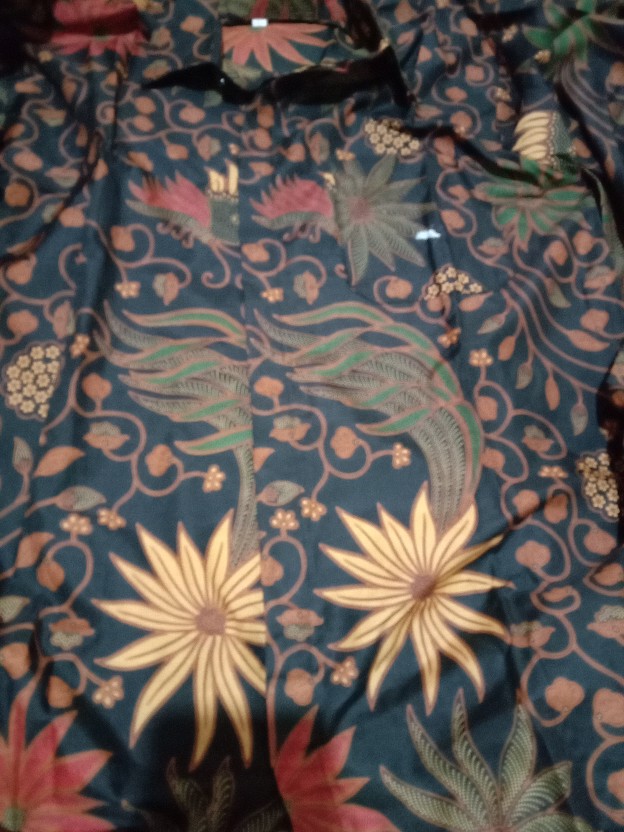 Gamis Batik Syari Madiya Katun Unggul Jaya Dress Kombinasi Wolfice Harga Batik Termurah Batik Halus