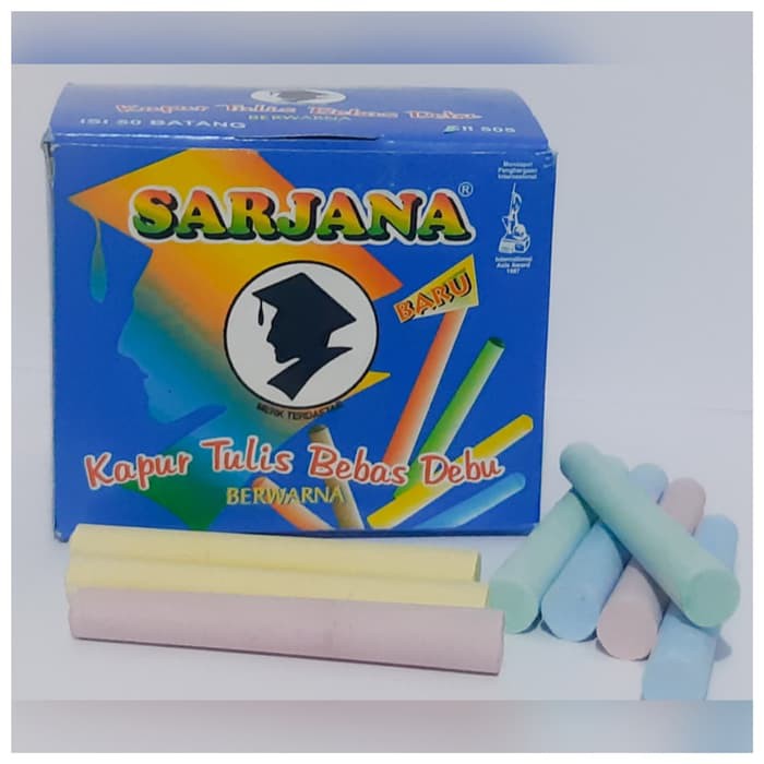 

Kapur Tulis Warna Merek Sarjana