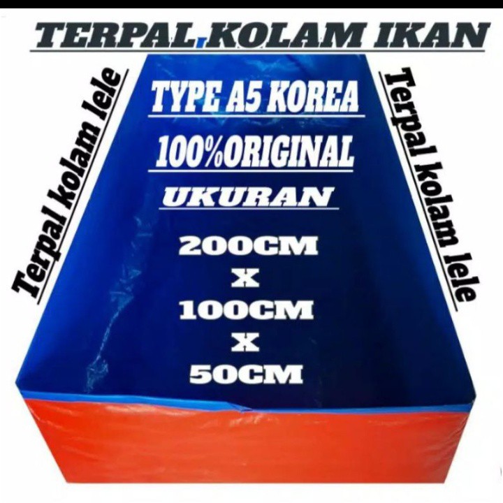 TERPAL KOLAM A8 KOREA