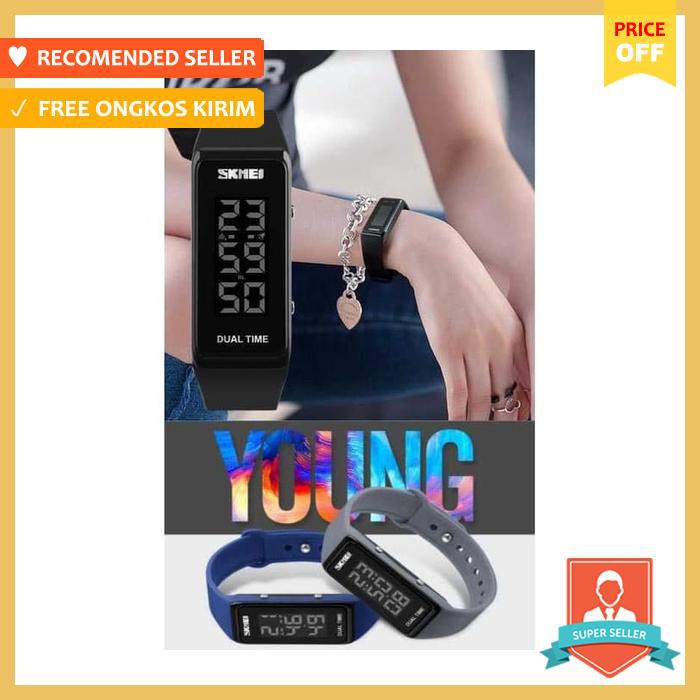 Skmei Jam Tangan Digital Led 1277 Hitam