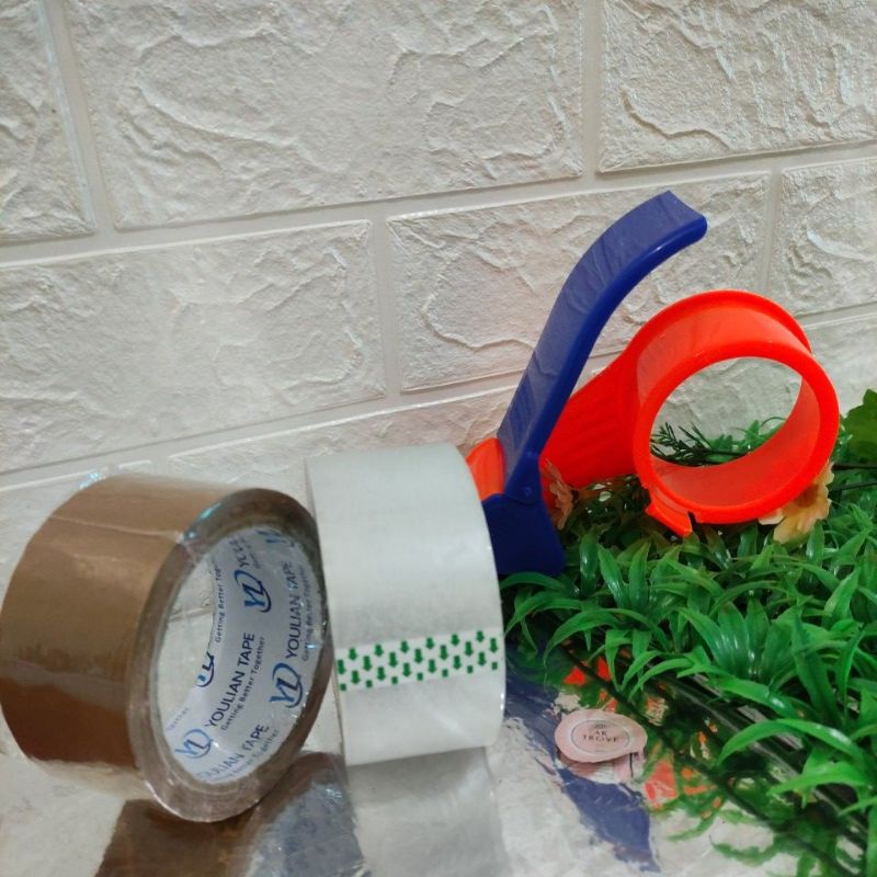 

LAKBAN ISOLASI 80 YARD 1 PCS | Tape Cutter