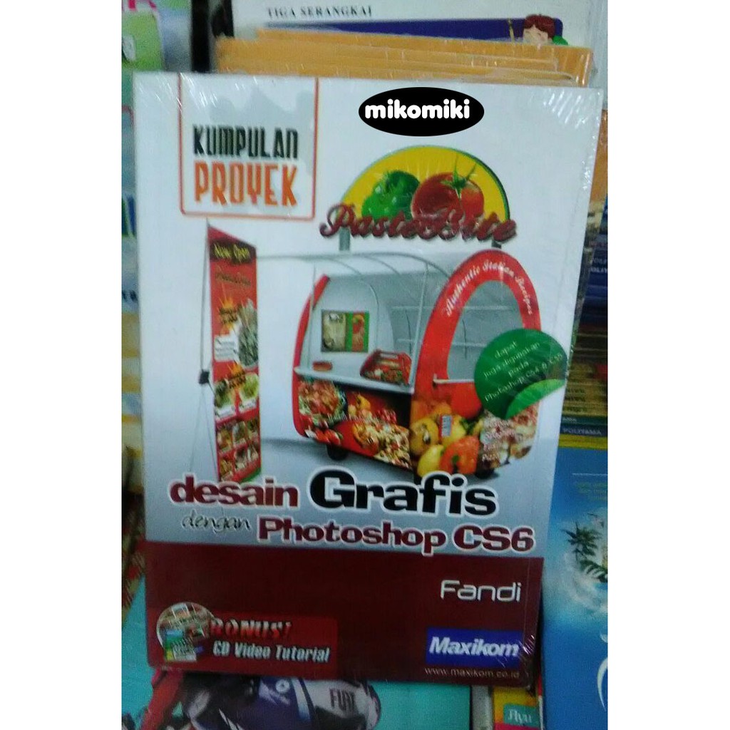 Kumpulan Proyek Desain Grafis Dengan Photoshop CS6 Fandi Shopee
