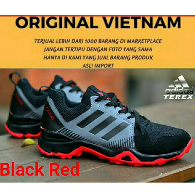 Sneaker Pria Batam ELIZA Darlene Casually Sneakers Merah Hitam Biru Bernapas New