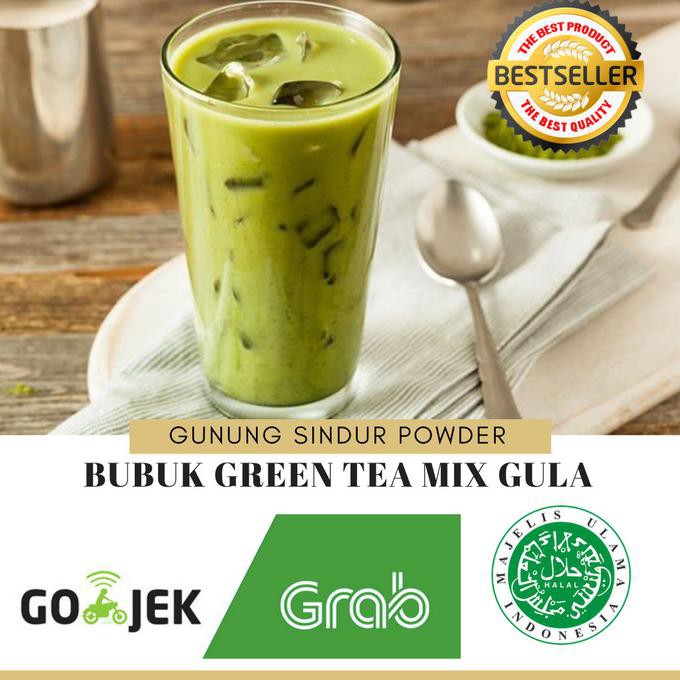 

Teh-Bubuk- BUBUK MINUMAN RASA GREEN TEA/ GREEN TEA POWDER/ BUBUK MIX GULA 1KG -Dijamin-Halal.