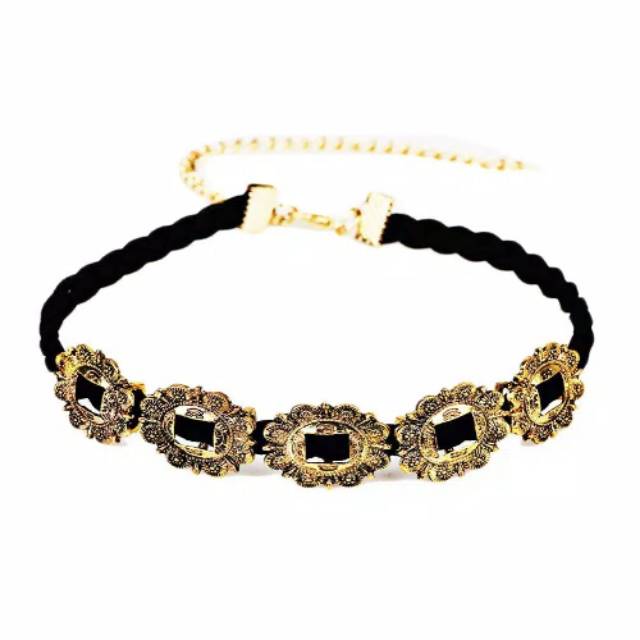 Choker vintage gold