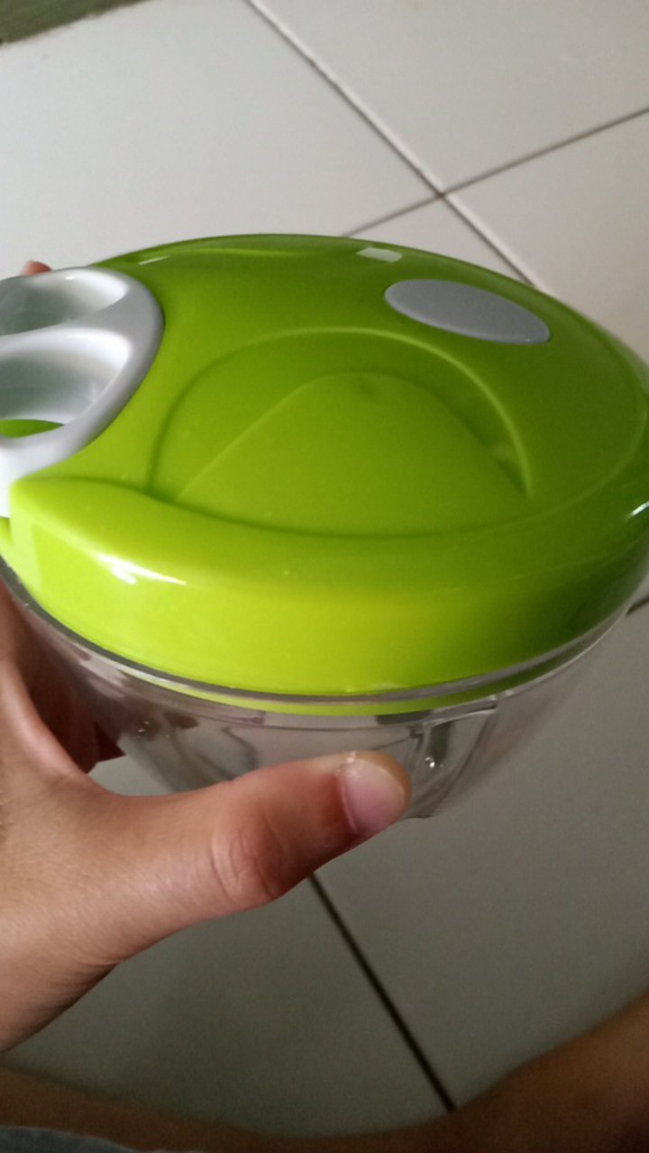 Grinder Mixer Serbaguna Genius Nicer Dicer Plus 3 Mata Pisau / Blender Cincang Daging, Bumbu, Bawang