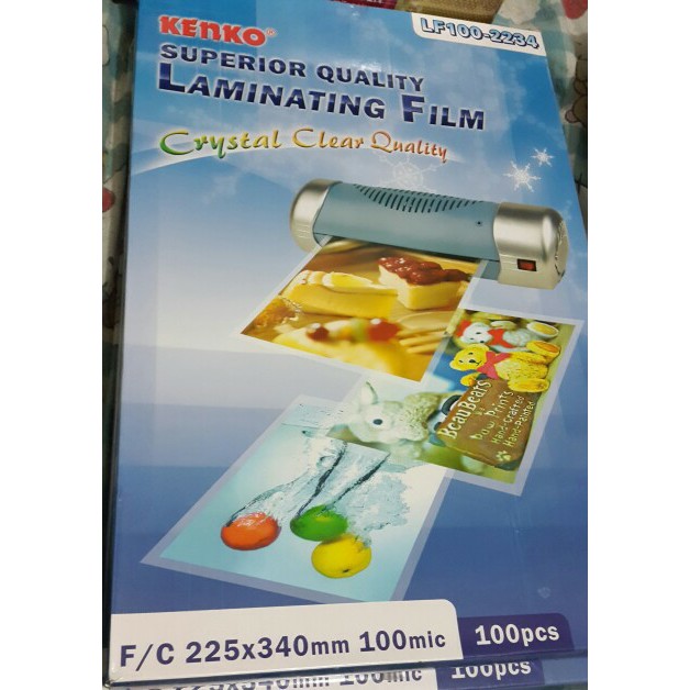 Plastik Laminating Ukuran F4 / Laminating Folio